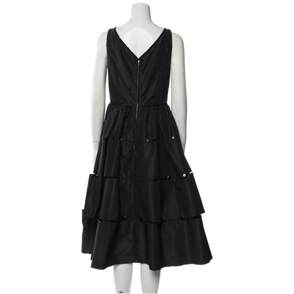 Runway Marc Jacobs Silk Midi Length Dress Size: S  US 4 New - Picture 10 of 12